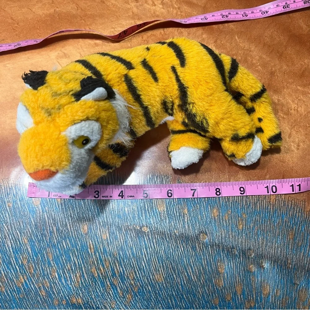 Vintage Rajah Tiger Plush Toy Stuffed Animal 1992 Mattel Aladdin Jasmine
